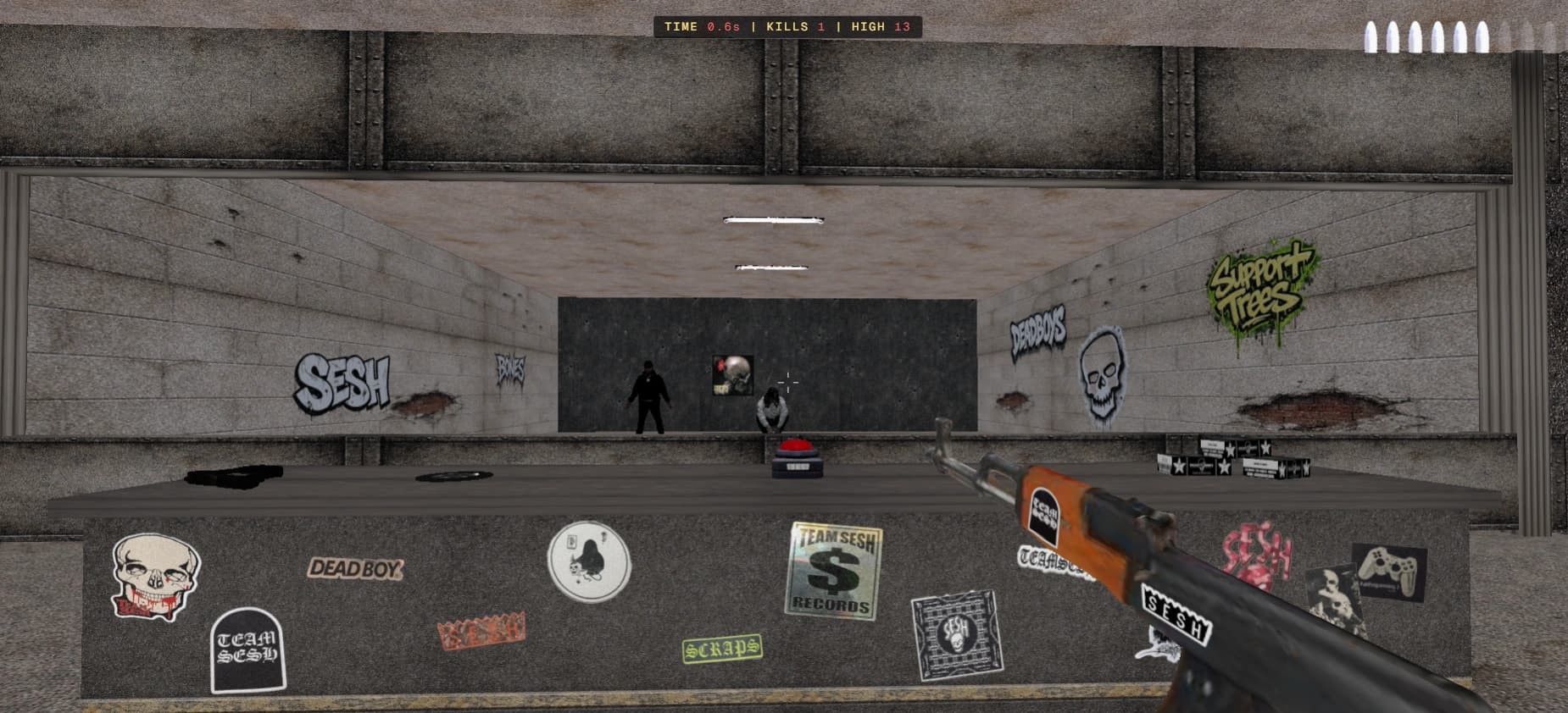 Support Trees Aim Trainer